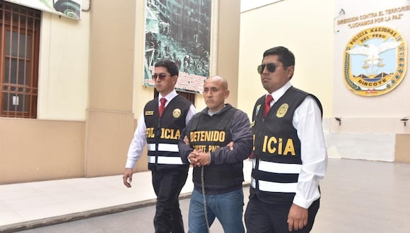 Juan Santos Romero fue detenido por la Dircote por adoctrinar niños con el pensamiento del sanguinario Abimael Guzmán. (Foto: Javier Zapata)