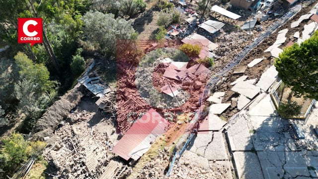 Así quedó Pumpunya tras el sismo que dejó seis fallecidos en Junín
