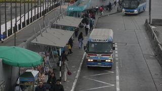 Paro de transportistas: Cantidad de buses satisface la necesidad de la ciudadanía, indica la PNP