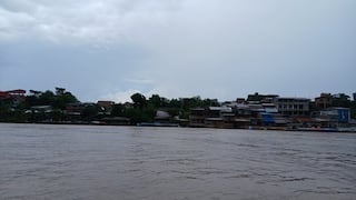 Río Huallaga en alerta roja: Ocho centros poblados en riesgo