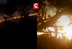 Ayacucho: Nuevo incendio fortestal arrasa viviendas y cultivos en el sur de la región