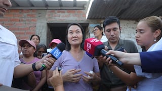 Keiko Fujimori descarta prolongar eventual mandato y asegura que gobernaría solo cinco años