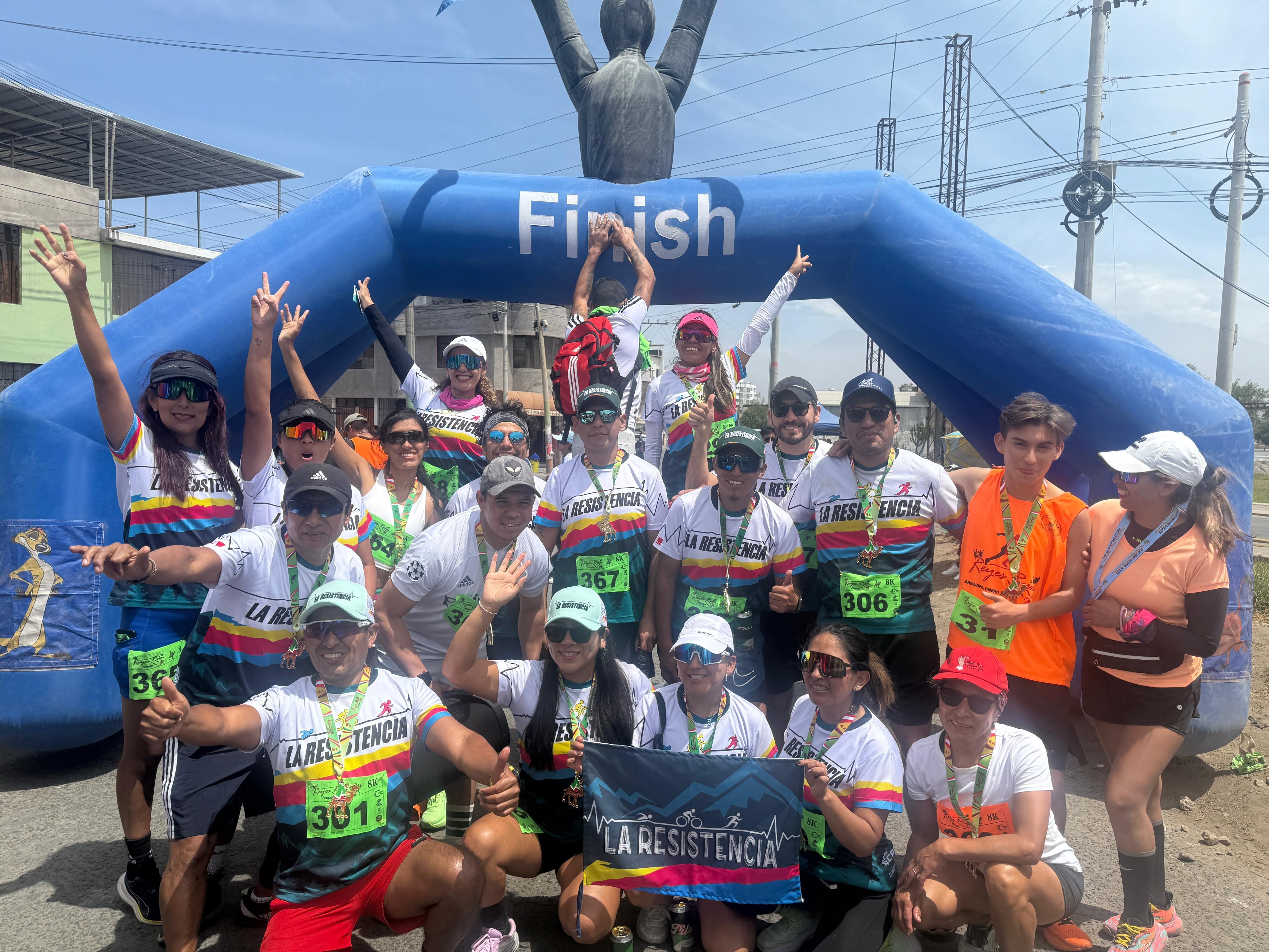 Comunidad presente en cada competencia. Foto: GEC