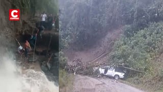 Ayacucho: Huaico arrastra camionetas y desaparecen siete personas en carretera al Vraem