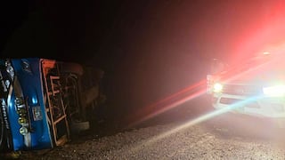 Menor de edad falleció en despiste de bus en Arequipa-Cusco