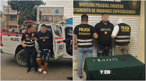 Chincha: detienen a alias “Wason” con bolsas “king size” de clorhidrato de cocaína