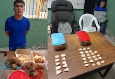 Lambayeque: Lo arrestan por intentar meter droga al penal de Chiclayo en comidas