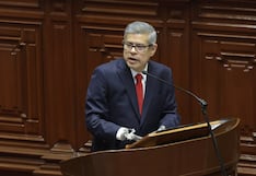 Gabinete de Galarreta presentó la política general de Gobierno ante la Cámara de Diputados