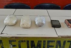 Decomisan droga y teléfono celular en el penal de Trujillo