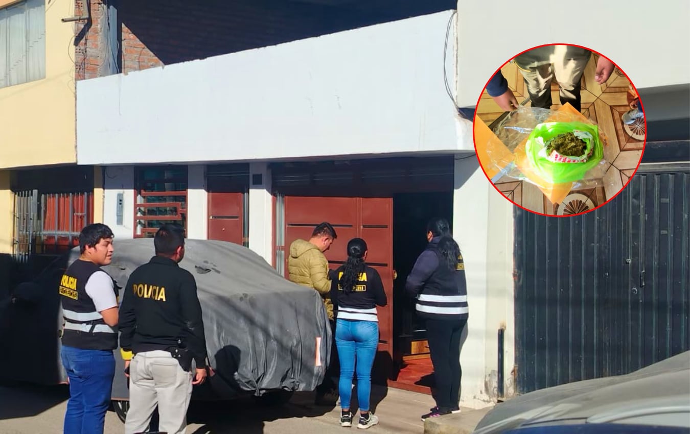 Banda criminal abastecía de droga al penal de Socabaya, en Arequipa. Foto: GEC.