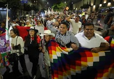 Cercado de Lima: Simpatizantes de Juntos por el Perú realizan marcha “Respeta mi voto” (FOTOS)