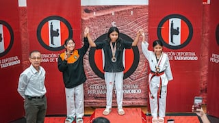 Arequipeña Samantha Perea se cuelga el oro en el Campeonato Nacional de Taekwondo