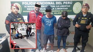 La Libertad: Detienen a tres personas acusadas de golpear y dejar inconsciente a policía