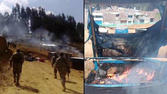 Más de 50 presuntos invasores quemaron viviendas para desalojar a vecinos en Huancayo (VIDEO)