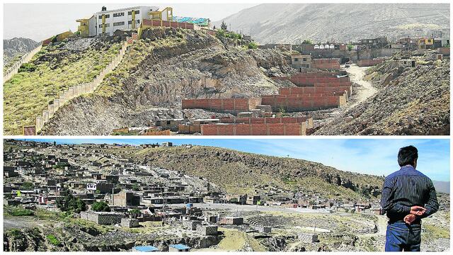 Arequipa: Construyen viviendas en cauce de torrentera en Alto Selva Alegre