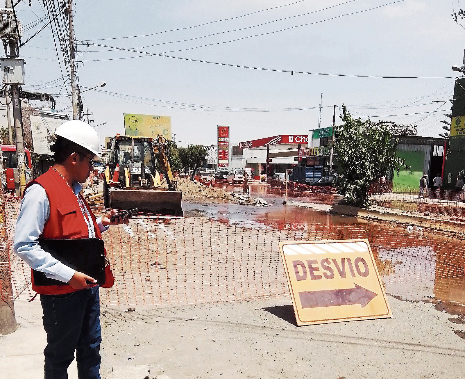 Paralización podría causar más gasto en obras. Foto: GEC.