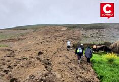 Pasco: Deslizamiento de tierra en Huariaca sepulta cultivos y amenaza a una familia