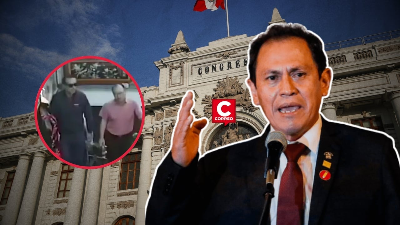 Perú Libre presiona para moción de vacancia contra presidente Jerí tras escándalo por ‘Chifagate’. Composición: Diario Correo.