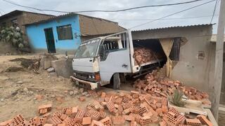 Trujillo: Camión impacta contra vivienda y deja herida a una niña de 3 años