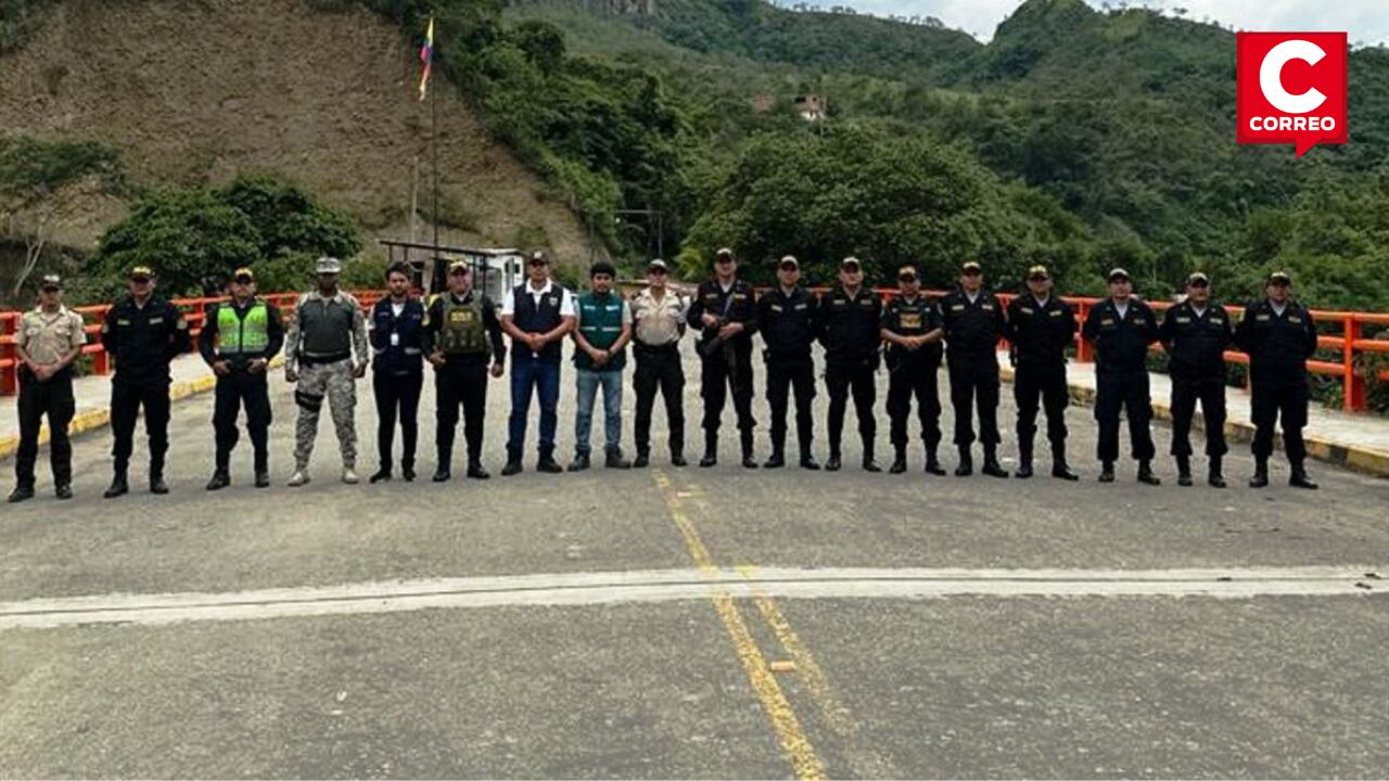PNP refuerza seguridad en frontera de Cajamarca con Ecuador.