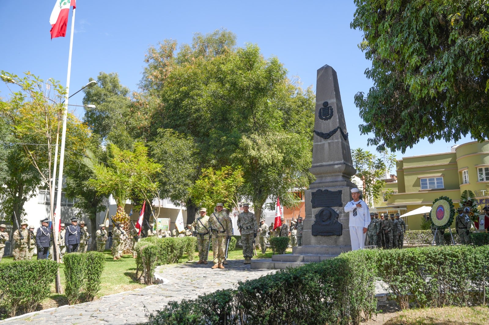 Arequipa conmemora los 160 años del Combate del 2 de Mayo. Foto: Municipalidad Provincial de Arequipa.