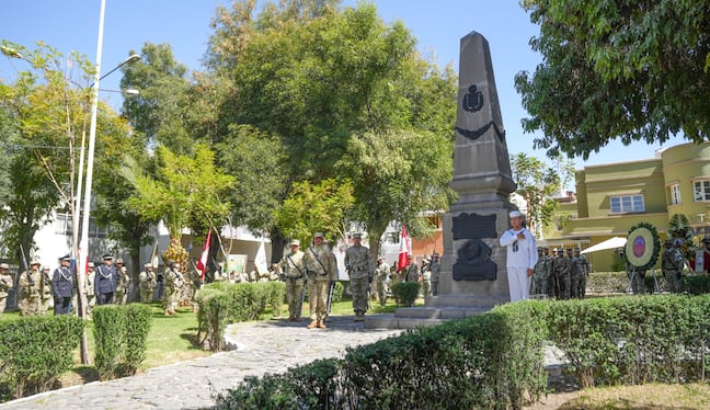 Arequipa conmemora los 160 años del Combate del 2 de Mayo. Foto: Municipalidad Provincial de Arequipa.