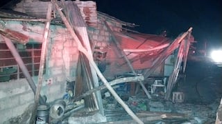 Tarma: Incendio forestal provoca derrumbe de rocas que destruyen ocho casas