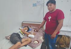 Piura: Niño que sufrió amputación por artefacto pirotécnico se recupera tras operación