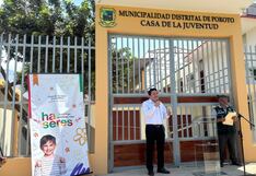 La Libertad: Inauguran moderna Casa de la Juventud para beneficio de pobladores de Poroto