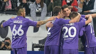Europa League: Fiorentina Vargas empató 1-1 con Juventus