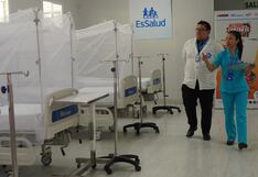 Piura: Instalan camas para pacientes con dengue en EsSalud