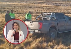 Ministra de la Mujer sufre accidente en Arequipa: Camioneta dio vuelta de campana
