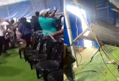 Nuevo Chimbote: Tribuna de circo se desploma durante función gratuita con niños