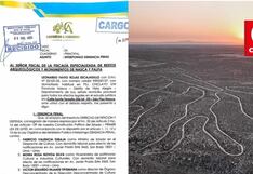 Denuncian a altos funcionarios por presunto atentado contra las Líneas de Nasca