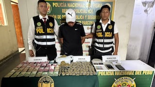 Ica: prisión preventiva contra colombiano por presunto tráfico ilícito de drogas