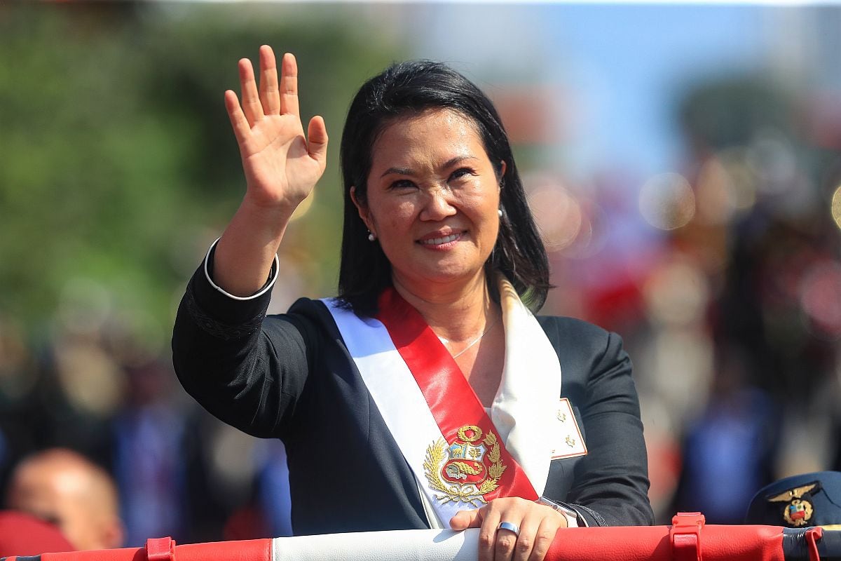 Keiko Fujimori anunció en su mensaje a la nación la presentación de facultades.| Foto: Presidencia Perú
