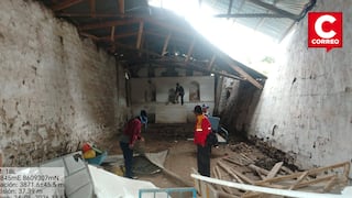 Huancavelica: Fuertes lluvias dejan inhabitable iglesia católica en distrito de Manta