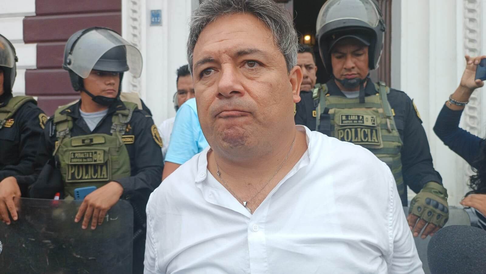 Jorge Vásquez confirma que el 31 de julio se desarrollará la sesión para aprobar la separación del alcalde de Trujillo, setenciado por difamación.