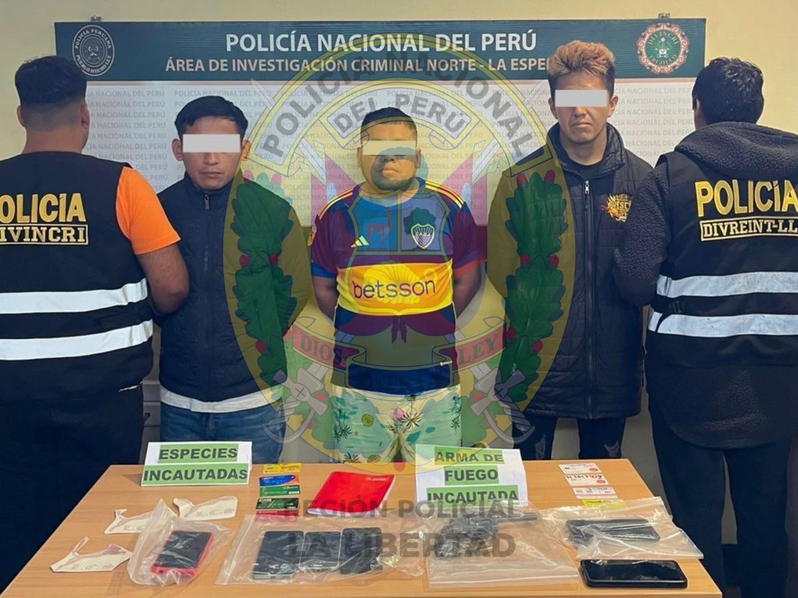 Según la Policía, se trata de la banda delictiva “Los Malditos de Indoamérica”, que exigía S/10 mil a una emprendedora para no atentar contra su integridad y la de sus familiares.