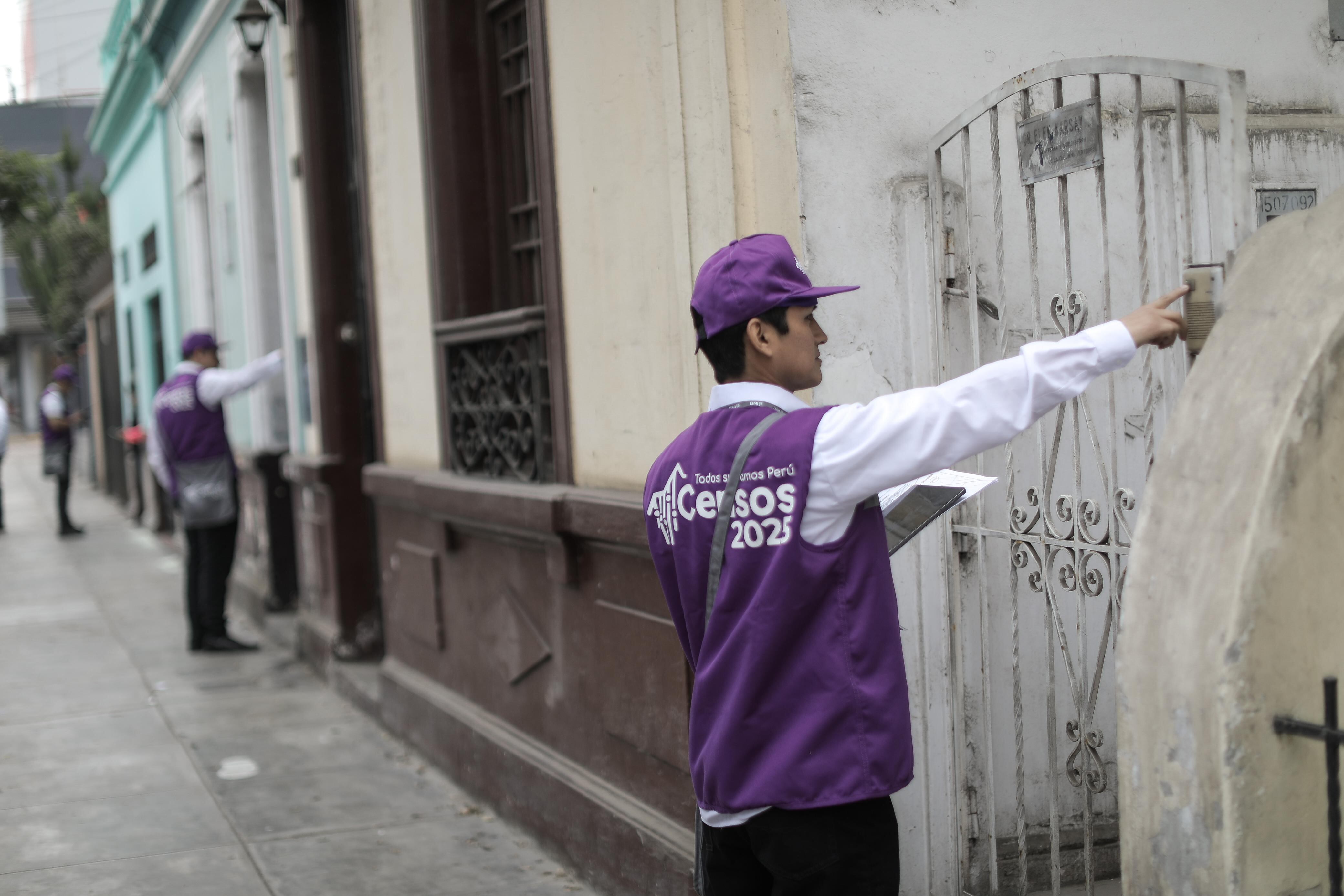 Fotos: Joel Alonzo/ @photo.gecINEI reporta monitoreo en tiempo real y protocolos de seguridad para garantizar el trabajo de los censistas.