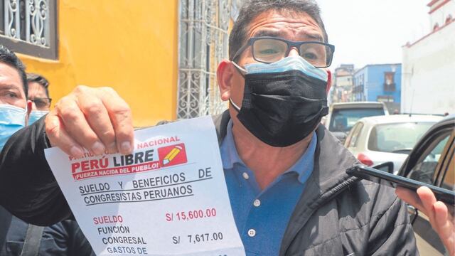 La Libertad: Secretario de Perú Libre pide que congresistas se bajen sueldo y eliminen beneficios