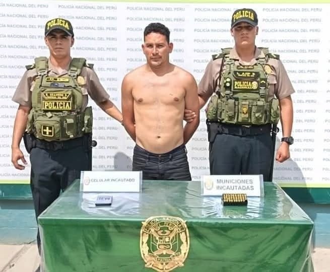 Sujeto fue enviado al penal de Chiclayo.
