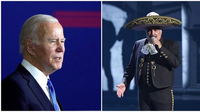 Joe Biden despide a Vicente Fernández: “El mundo de la música ha perdido un ícono”