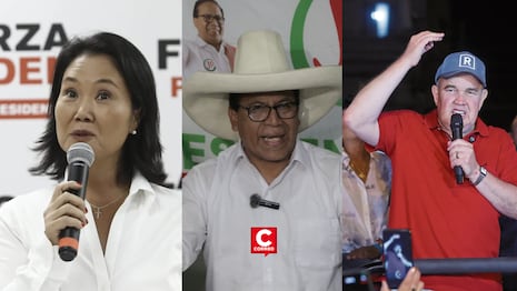 ONPE al 98.218%: segundo y tercer lugar presidencial se separan por 23.688 votos