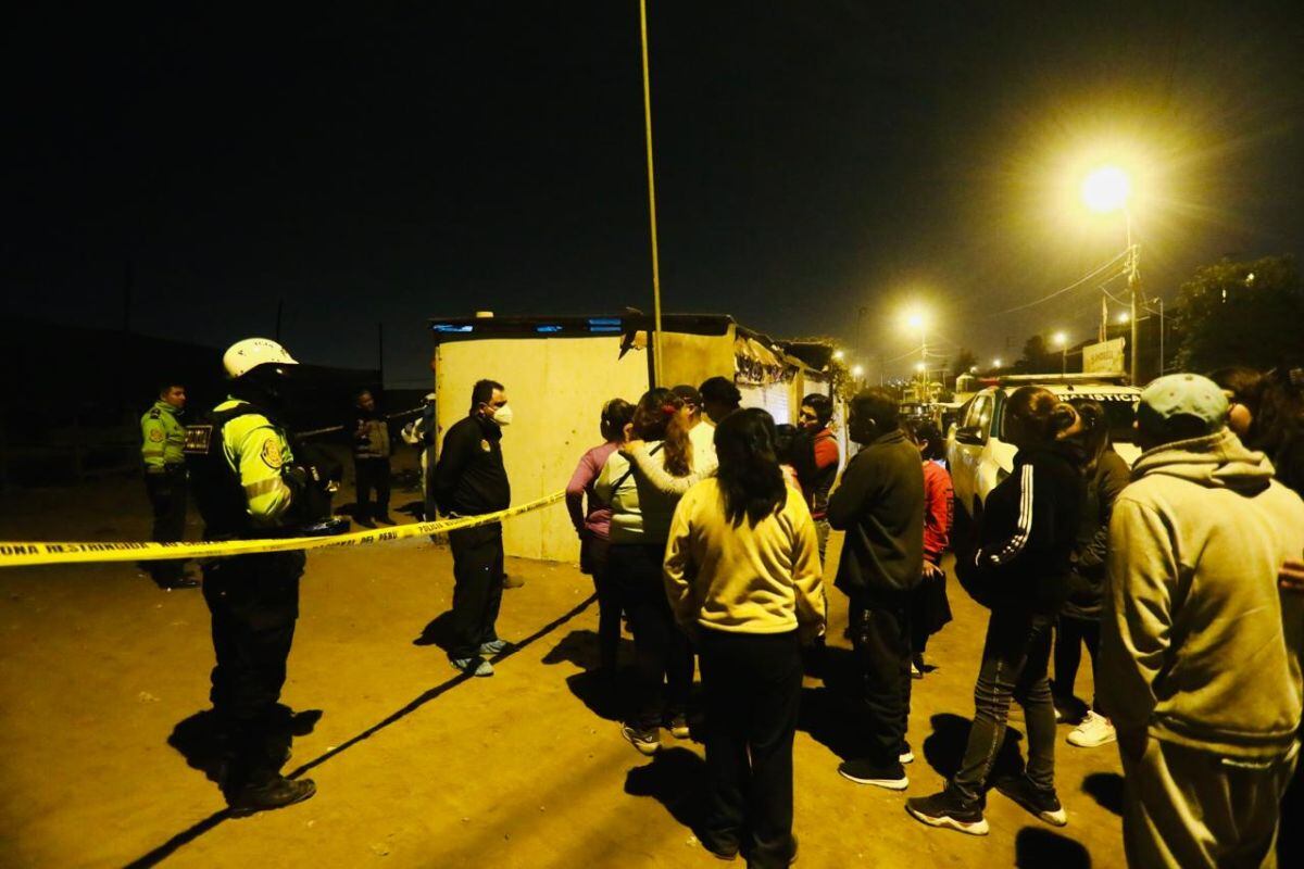 El cuerpo de una menor de 12 años fue hallado en una vivienda precaria de Villa María del Triunfo. (Foto: César Grados/@photo.gec)