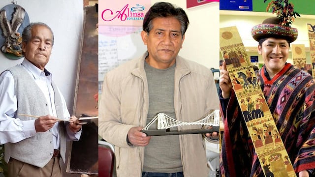 Gobierno condecora a tres maestros artesanos de Cusco, Ayacucho y Junín por su trayectoria