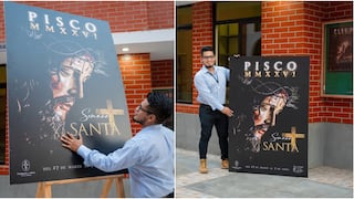 Cartel de Semana Santa 2026 destaca la profundidad espiritual en la población de Pisco