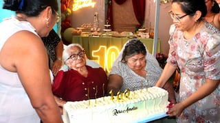 El centenario de vida de doña Rosita Chunga, una mujer envidiable
