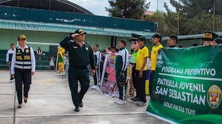 Promotores policiales buscarán frenar la inseguridad escolar en Cusco