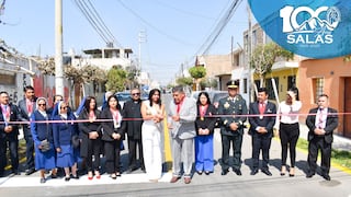 Ica: inauguran la renovación de pistas y veredas en la calle Callao, en Salas
